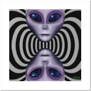 Alien Wormholes Posters and Art